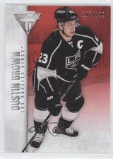 2013-14 Panini Titanium Retail Red 107/199 Dustin Brown #30 4e3