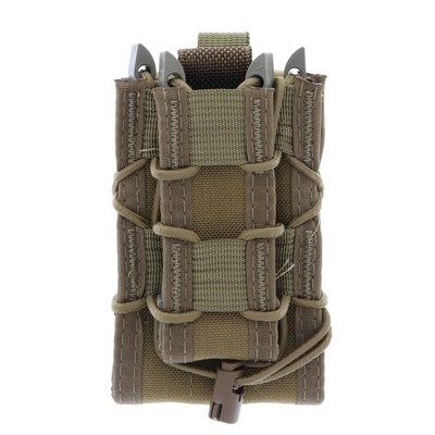 HSGI Double Decker TACO Belt Mounted Rifle / Pistol Pouch COYOTE