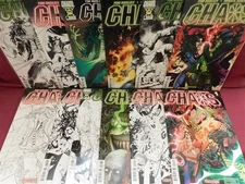 CHAOS 1-6 A B D E F G H DYNAMITE VARIANT COMIC SET COMPLETE SEELEY SYAL 2014 NM