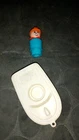 Vintage Fisher Price Little People Boat & Figure Blue/White 2pc