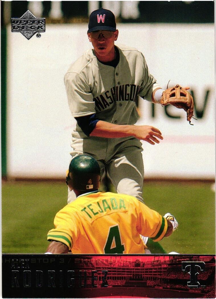 2004 Upper Deck #85 Alex Rodriguez Texas Rangers Baseball Card