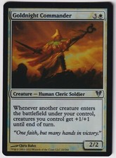 MTG Foil 1X Goldnight Commander X1 Avacyn Restored Magic - SP/NM