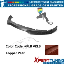 Fits 15-23 Dodge Charger 3PCS Front Lip IKON V3 ABS #KLB, PLB Copper Pearl