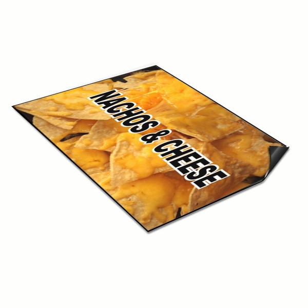 Juego de 2 imanes para coche Nachos y feria de comida de queso restaurante cafetería mercado