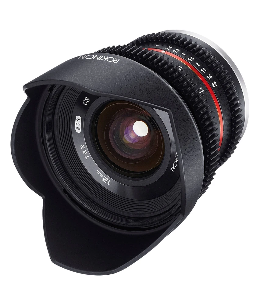 New Rokinon 12mm T2.2 Cine Ultra Wide Angle Video Lens for Sony E - Image 3 of 4