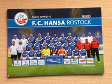 F.C. Hansa Rostock Saison 2009/2010 Autogrammkarte unsigniert #S6220
