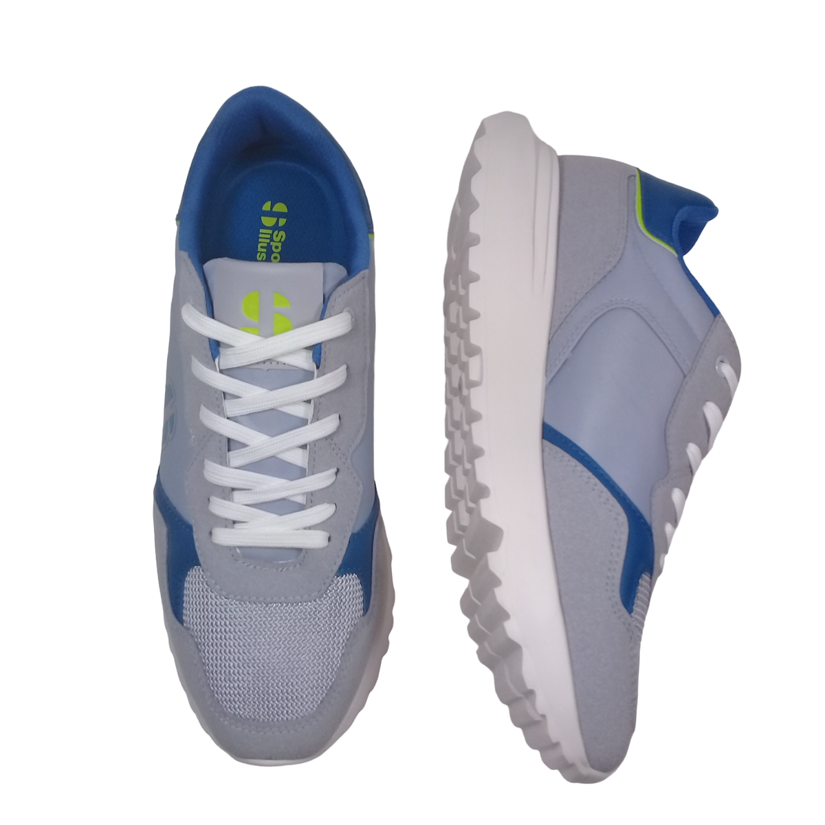 Mens Sports Illustrated Cushioned Ultra Light 9 M Blue Lace Up Sneakers Men main image 4
