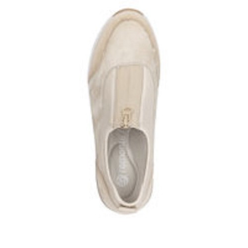 Remonte Sneakers Slippers Sports Shoes Beige Gold D0T08 - Picture 4 of 11