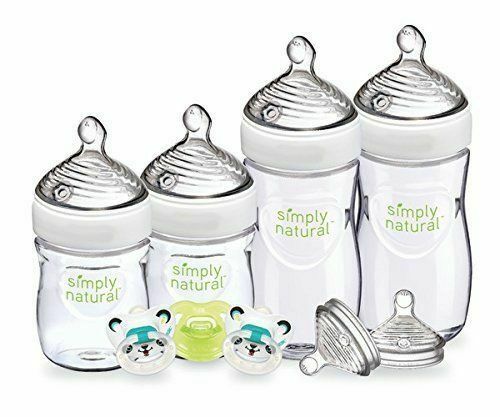 Nuk Simply Natural Baby Bottle Newborn Gift Set Pieces (62599