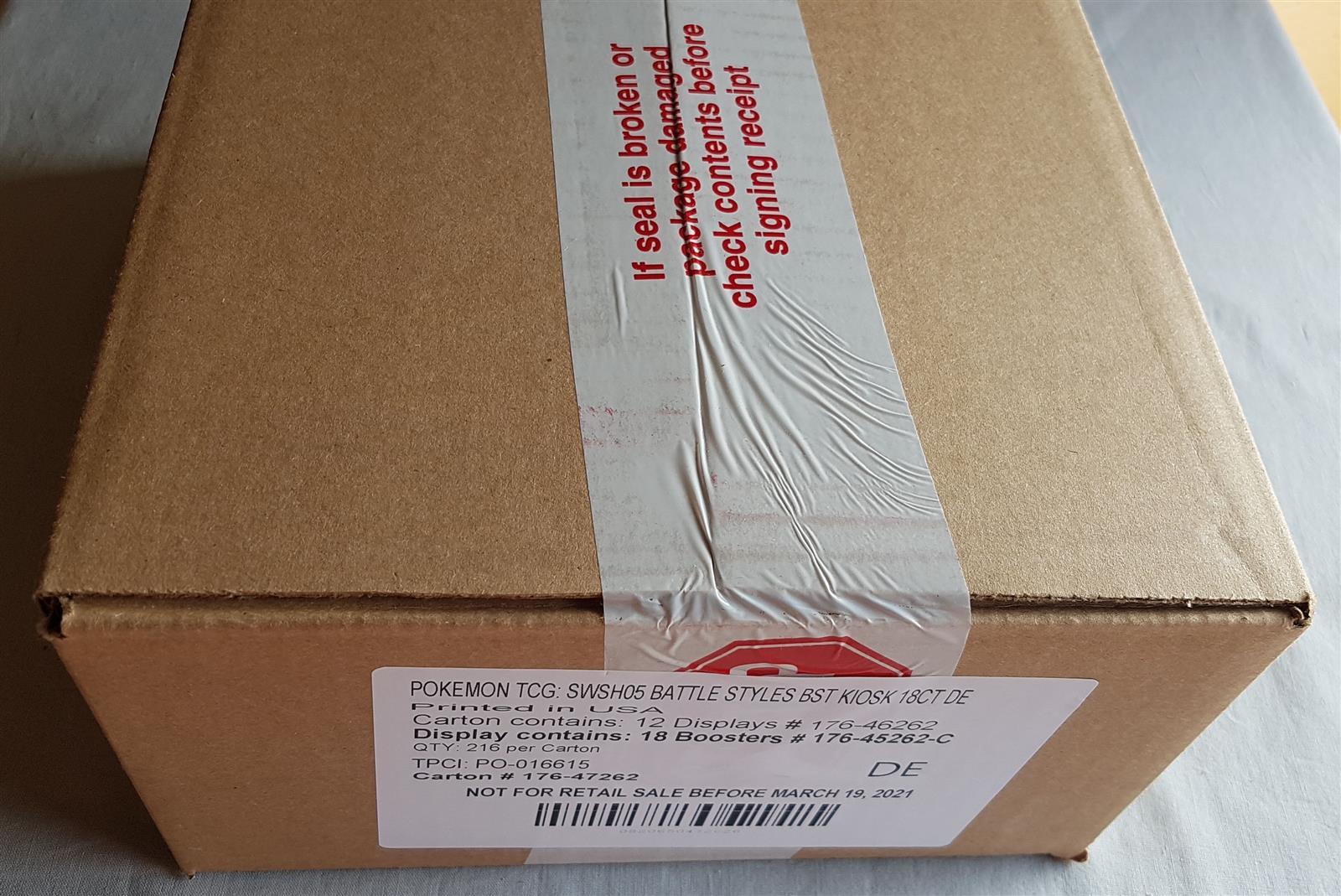 Thumbnail - Case Pokemon De Battle Styles Kampfstile Schwert & Schild Display 18