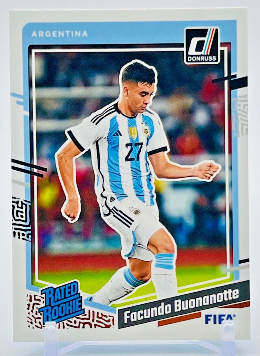 2023-24 Donruss FIFA Soccer #193 Rated Rookie Facundo Buonanotte RC
