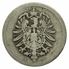 #544521 M&uuml;nze, GERMANY - EMPIRE, Wilhelm I, 5 Pfennig, 1888, Munich, SGE+