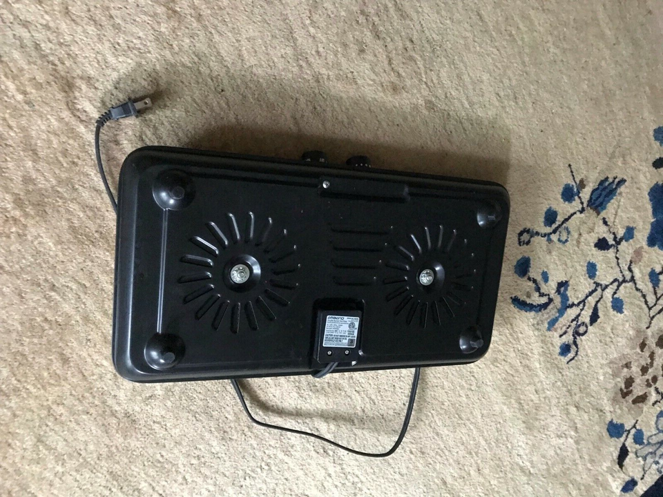 AMBIANO hd2013B 96594 Double Burner Hot Plate Stainless Steel 1700W eBay