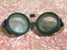 Antique Willson Goggles Safety Eye Glasses Spectacles Steampunk Motorcycle