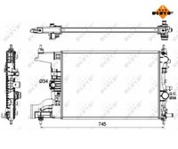 KüHler, MotorküHlung Nrf 53148 FüR Opel Astra J Cascada