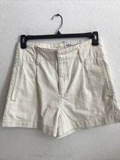 So Jr High Rise Mom Short Beige Jean Shorts Size 9 Ret 38 APO-158-3