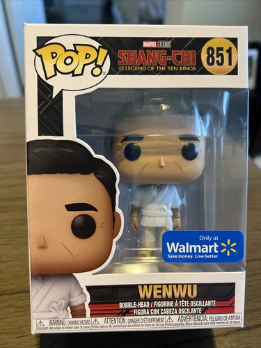 Funko POP! Shang-Chi Wenwu #851 Walmart EXCLUSIVE with Protector