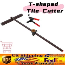Professional Manual Ceramic Tile Cutter 36" Floor Tile Porcelain Cutting-Machine