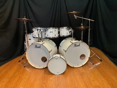 Pearl Export EXX Drum Set 7 Piece Double Bass Pure White w