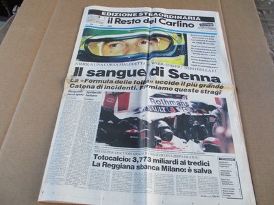 THE REST OF THE PUG 1/5/1994 DEATH AYRTON SENNA Extraordinary Edition