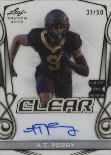 2023 Leaf Trinity A.T. Perry #CA-ATP