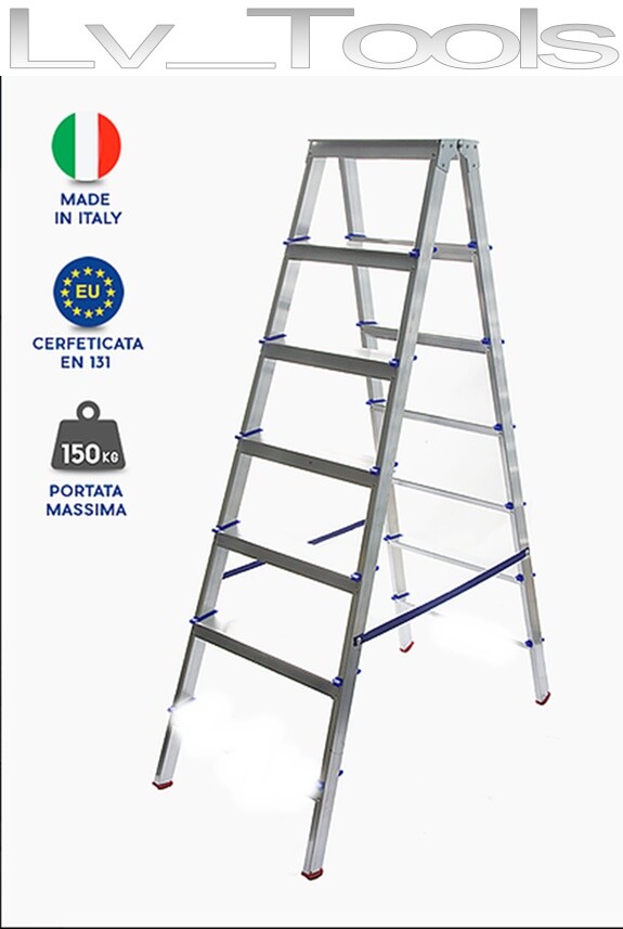 Scala Nancy 6 Gradini Alluminio: La Migliore per Casa a Solo 1,46m
