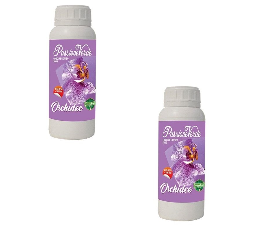 CONCIME LIQUIDO PER ORCHIDEE 0,5 LT DA VASO E GIARDINO  -- PZ 2 -- DF 6131945