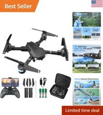 Premium 1080P FPV Drone with 120  Wide Angle Camera: APP-Controlled, Gesture ...
