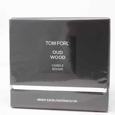 Tom Ford Oud Wood Candle Height 2.25 in New With Box