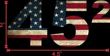 TRUMP 45th PRESIDENT SECOND TERM 2024 DIE CUT DECAL BUMPER STICKER MAGA
