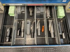 Posten (9x) Vollbohrer Wendeplattenbohrer 55,0-83,0mm
