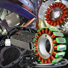 OE Magneto Coil Stator+Voltage Rectifier+Gasket 02-12 Suzuki V-Strom 1000 DL1000