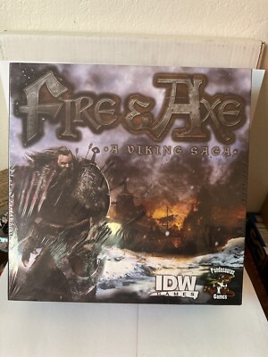 IdW Games- Fire and Axe: A Viking Saga Board Game (SEALED)