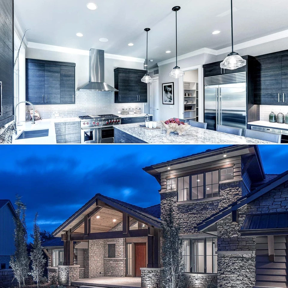 4Pack PAR38 Outdoor LED Flood Wet Light Bulb, 15W (120W), 2700K, E26 - Image 2 of 4