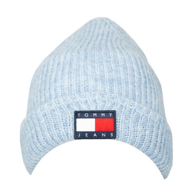 SG Cappello uomo TOMMY HILFIGER berretto con risvolto e logo misto