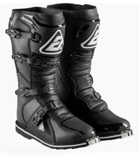Answer Racing AR1 Boots Black Motorcycle MX Off-road ATV BMX MTB Adult Size 12