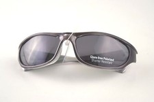 New Men's PolarVision StyleScience 100 UVA UVB Polarized Gray/Black Sunglasses