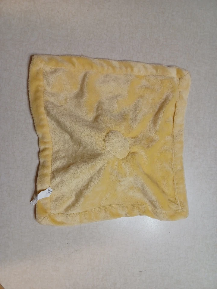 Edredón satinado polar Tiddliwinks Baby Lovey jirafa amarillo naranja manchas Foto 3 de 3