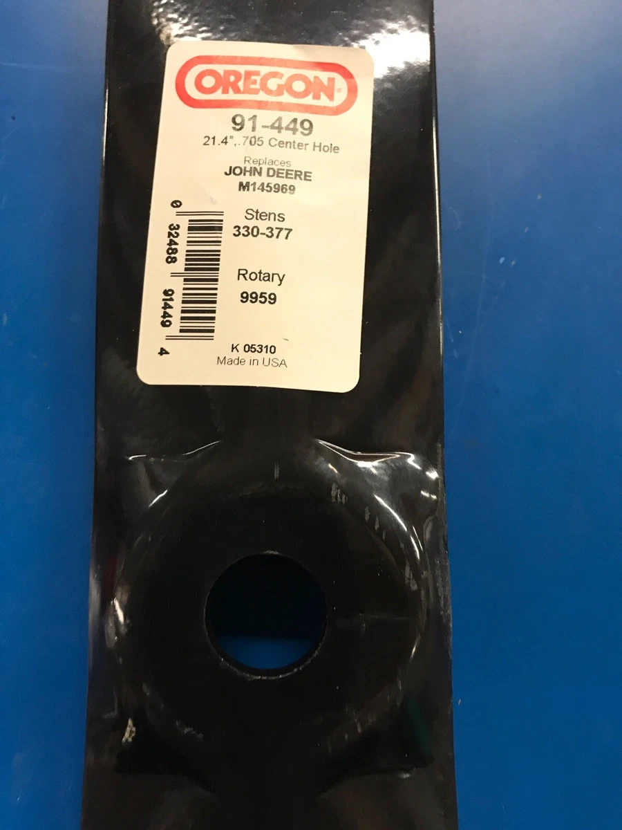 OREGON Mulching Blades for John Deere LT160 1742GS 42C