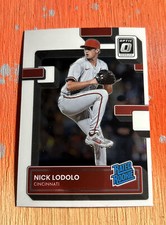 2022 Donruss Optic Nick Lodolo Rated Rookie RC #189 Reds
