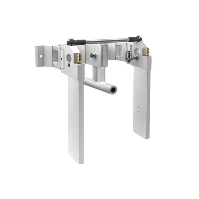 Suction double rudder 6.35mm shaft diameter Alu alloy material CNC machining 