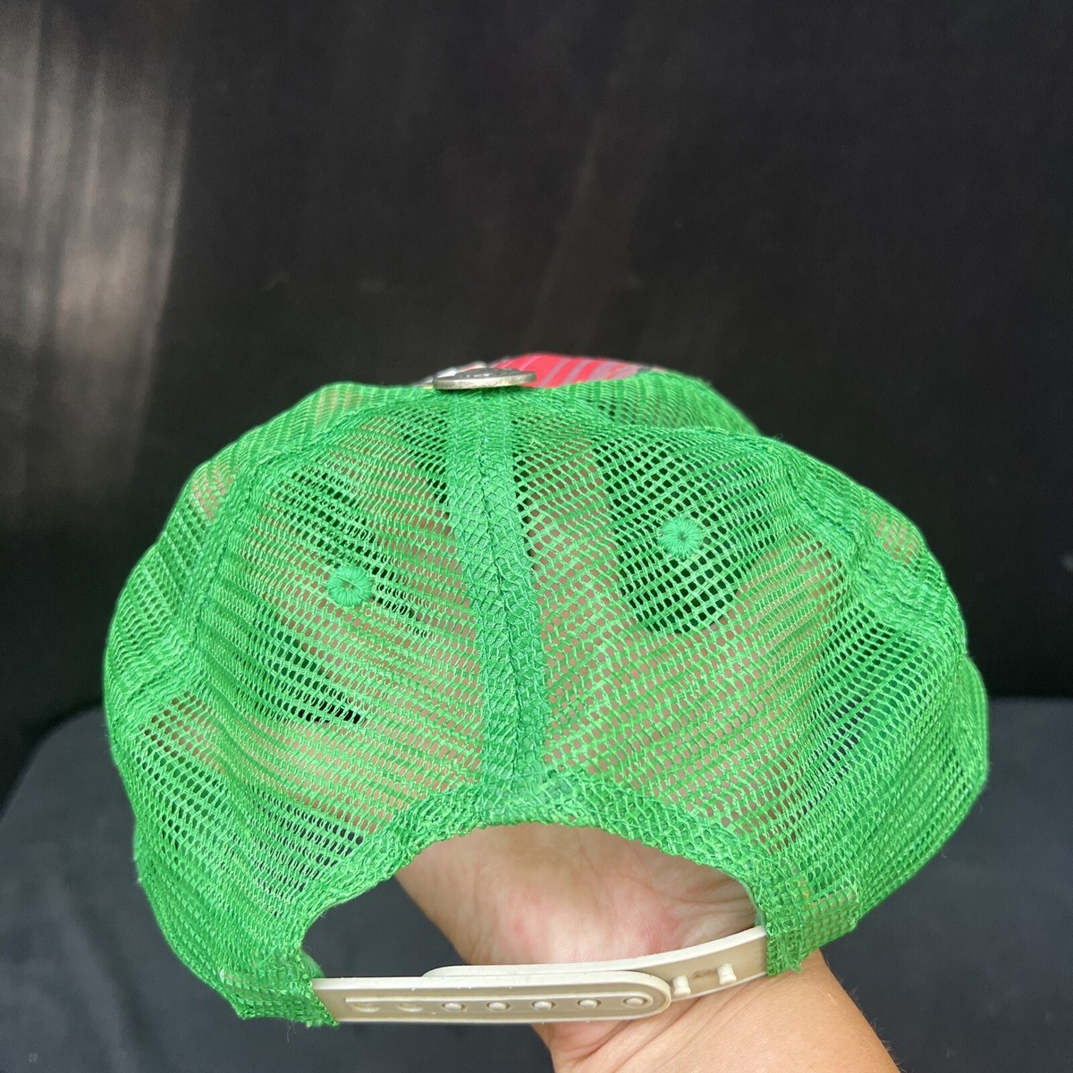 NWT Ed Hardy Trucker Hat Vintage Ed Hardy GREEN Traucker Hat Baseball Cap Ed Hardy Rhinestone Dragon Trucker Hat – DTLR main image 4