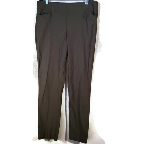 Womens Petite Pull On Dress Pants Size 