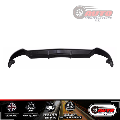 Mercedes C Class AMG Line C43 W205 C205 Brabus Front Splitter Lip Gloss Black - Picture 9 of 9