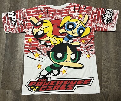トップス vintage powerpuff girjs tee dr Powerpuff Girls Vintage Oversized Tee | Official The