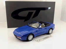 GT Spirit 1:18 scale Porsche 944 Turbo S2 Cabrio/Cabriolet 1989 Blue (GT804)