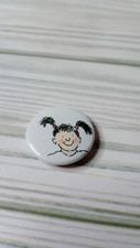 Vintage American Girl Grin Pin Pleasant Company