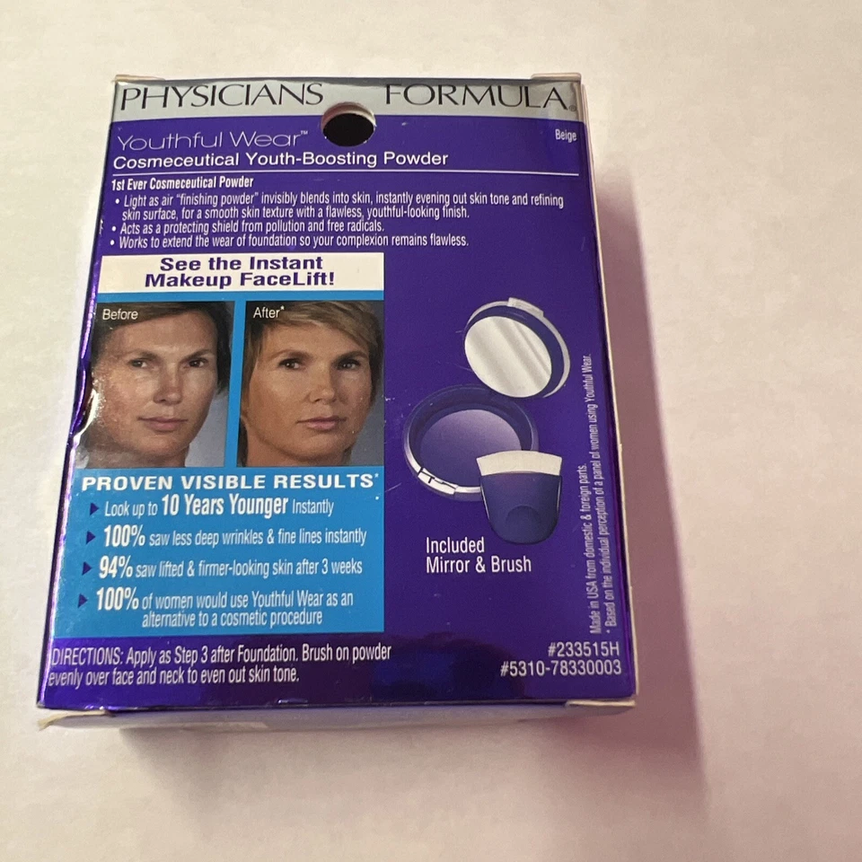 Physicians Formula Youthful Wear Cosmeceutical Youth-Boosting Powder 7833 Beige - Image 2 of 2