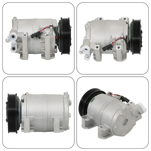 A/C AC Compressor W/Clutch For 2008 2009 2010 2011-2013 Nissan Rogue 2.5L l4 - Foto 3 di 12
