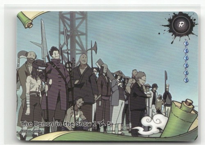 #ad The Demon in the Snow NRSA01 R 046L1 Naruto Kayou English Heaven Scroll Series 1 $3.00